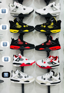 کتونی نایک ایر جردن 4 مسترکوالیتی /سایز 40 الی 47/Nike Air jordan 4/ فروش عمده و تک